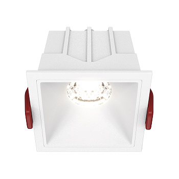 Встраиваемый светильник LED 10Вт Белый IP20 Downlight DL043-01-10W4K-SQ-W Technical Maytoni