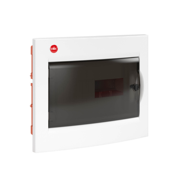 ЩРв-П-12, IP41, белый, с клеммным блоком 1х87512 и замком DKC