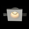 Встраиваемый светильник 1*GU10 35Вт Белый IP20 Gyps Modern DL001-1-01-W Technical