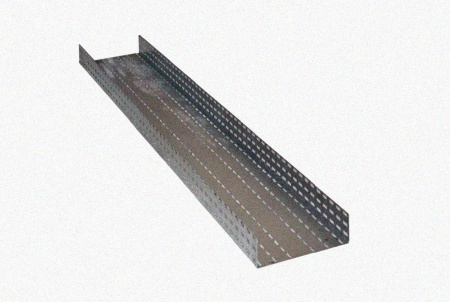 Лоток перфорированный ЛМ 200х25х2000 У3, окрашенный, S1,5