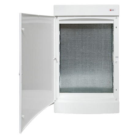 Щит слаботочный навесной "Unix" белая дверь 4 габарит увеличенный IP40 PROxima EKF