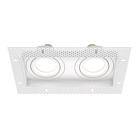 Встраиваемый светильник 2*GU10 50Вт Белый IP20 Downlight DL003-02-W Technical Maytoni
