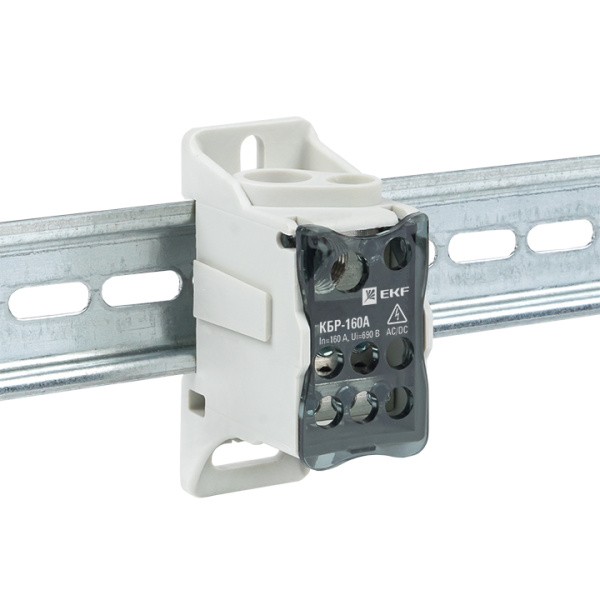 Блок распределительный КБР на DIN-рейку и монтажную панель 160A PROxima EKF