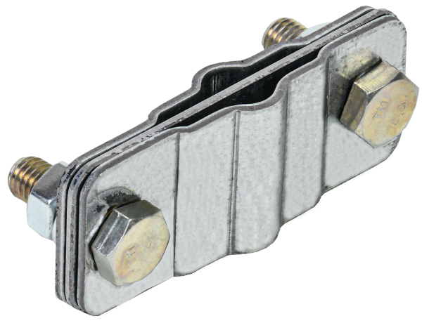 Зажим соединительный параллельный полоса/пруток-полоса/пруток оцинкованная сталь IEK