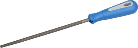 Профессионал круглый напильник, двухкомпонентная рукоятка, 200 мм ЗУБР