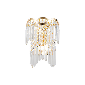 Настенный светильник (бра) 2*E14 40Вт Золото IP20 Gracia DIA201WL-02G Maytoni