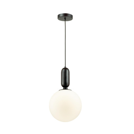 Подвес E27 1*40W (тип лампы СВЕЧА ) 220V OKIA черный/белый ODEON LIGHT