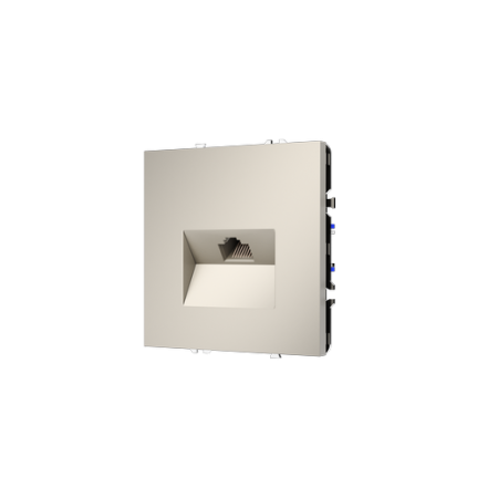 Розетка компьютерная встраиваемая Voltum S70 RJ45 КАТ.6, (кашемир) Розетка компьютерная встраиваемая Voltum S70 RJ45 КАТ.6, (кашемир)