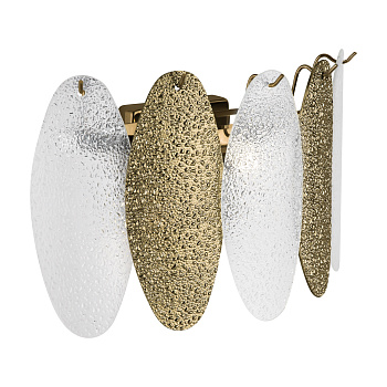 Настенный светильник (бра) 2*E14 40Вт Латунь IP20 Demure FR5189WL-02BS Freya