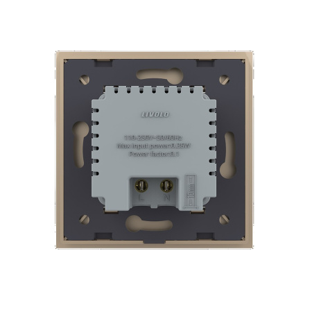 Подсветка лестницы, пола Золотая Livolo