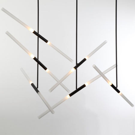 Потолочный св-к IP20 G9 2*40W SOHO черный ODEON LIGHT