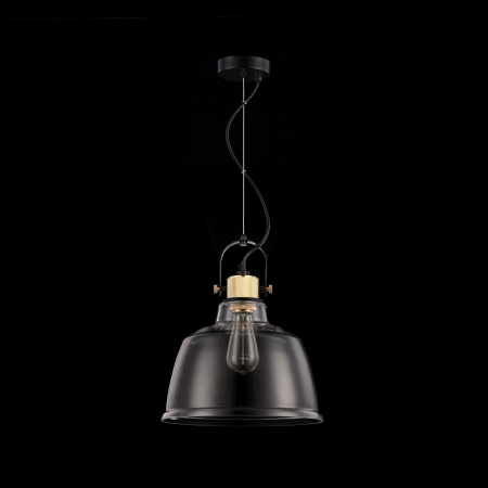 Подвесной светильник 1*E27 40Вт Черный IP20 Irving T163PL-01W Maytoni