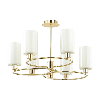 Люстра потолочная E14 6*40W 220V AVERY золотой LUMION