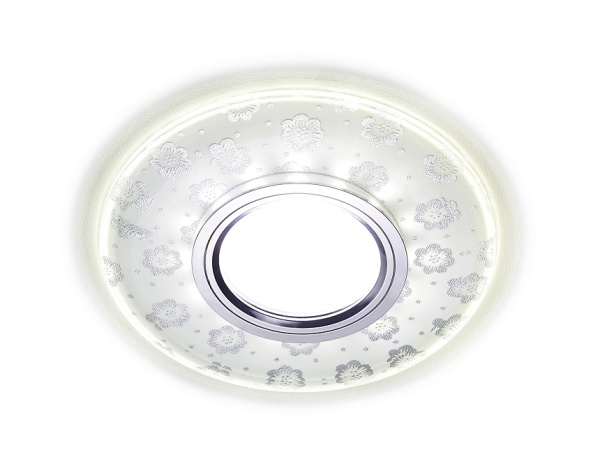 Встраиваемый точечный светильник со светодиодной лентой S170 CL/CH хром/серебро MR16+3W(LED WHITE) Ambrella Light