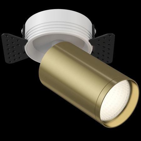 Встраиваемый светильник 1*GU10 10Вт Белый и Латунь IP20 FOCUS S C058CL-1WBS Technical