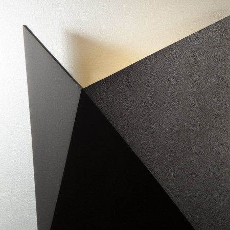 Уличный настенный светодиодный светильник 9Вт 4000К черный IP54 Batterfly (a038824) Elektrostandard