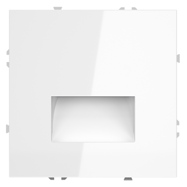 Подсветка светодиодная встраиваемая Voltum S70, (белый глянцевый)