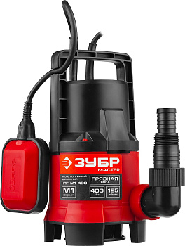 Дренажный насос для грязной воды, 400 Вт ЗУБР