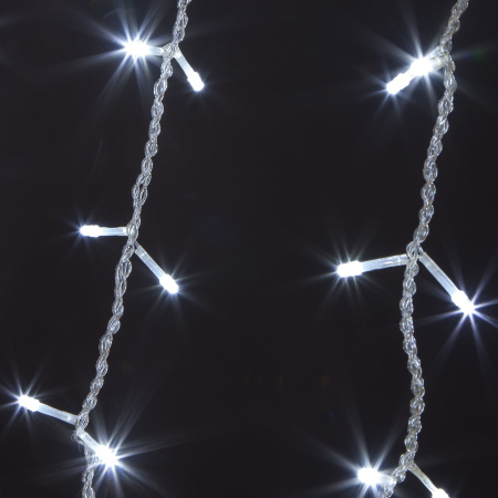 Гирлянда занавес белый 1,5*1 м IP20 (200-001 белый) Eurosvet