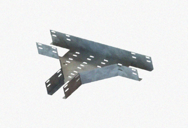 Лоток тройниковый перфорированный ОТ 300х50 У3, окрашенный, S1,5