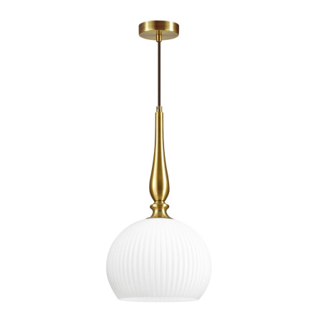 Подвес E27 60W RUNGA белый/бронзовый B ODEON LIGHT