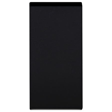 Donel Переключатель 10А, 1 мод., черн. (22.5х45мм), серия (тип) DA