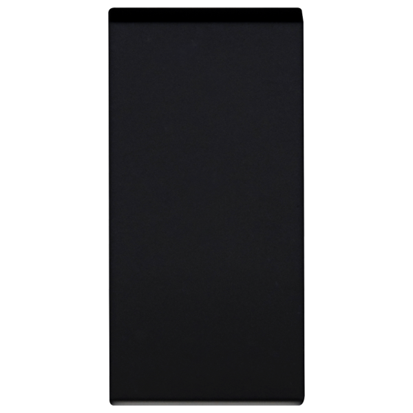 Donel Выключатель 10А, 1 мод., черн. (22.5х45мм), серия (тип) DA