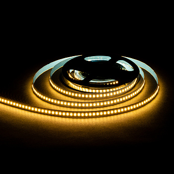 LSE-262 Светодиодная лента 12В, 14,4Вт/м, smd2835, 180д/м, IP20, 19Лм/чип, ширина подложки 10мм, 5м, т/б, 3000К APEYRON