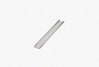 Лоток замковый перфорированный ЛМЗ 150х65х2000 УТ1,5, горячее цинкование, S1,5