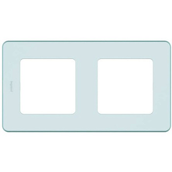 INSPIRIA Рамка горизонт/вертик 2 мест . мятный IP20 Legrand