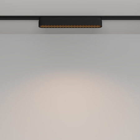 Трековый светильник LED 12Вт Черный IP20 Magnetic track system Radity TR084-1-12W3K-B Technical Maytoni