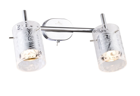 Светильник спот 2*GU10 50Вт Хром IP20 Fresh - Spot SP005-CW-02-N Maytoni