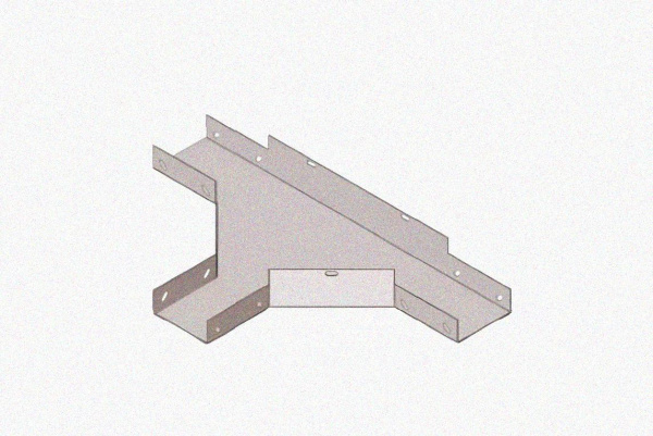 Лоток тройниковый глухой ОТГ 75х65 УХЛ1, горячее цинкование S1,5