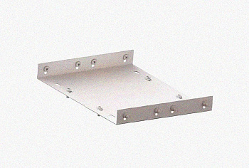 Соединитель лотковый замковый СЛЗ-150х65х1,0 УТ1,5, оцинкованный лист, S1,0