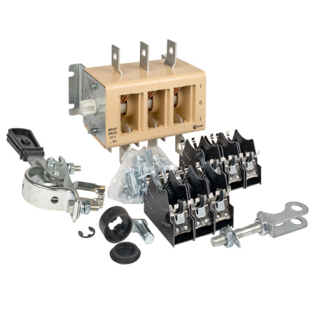 Выключатель-разъединитель ВР32У-35A71240-R 250А, 2 направ, с д/г камерами, с передней смещённой рукояткой MAXima EKF