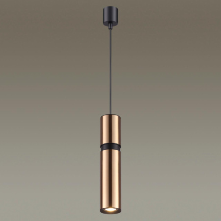 Подвес GU10 5W 220V AFRA золотой/черный B ODEON LIGHT