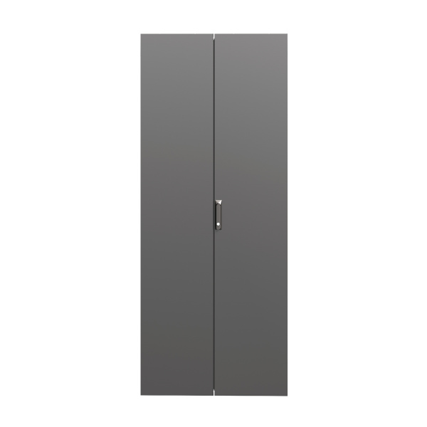 Дверь сплошная двухстворчатая для IT-CQE 2000 x 800 RAL9005 DKC Дверь сплошная двухстворчатая для IT-CQE 2000 x 800 RAL9005 DKC