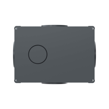 Смотровой переходной колодец с крышкой для двустенных труб, 335х240х255мм DKC