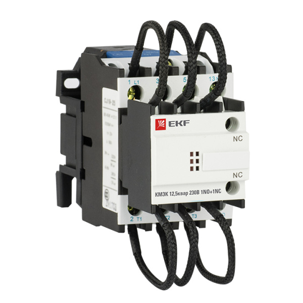 Контактор для конденсатора КМЭК 12,5квар 230В 1NО+1NC PROxima EKF