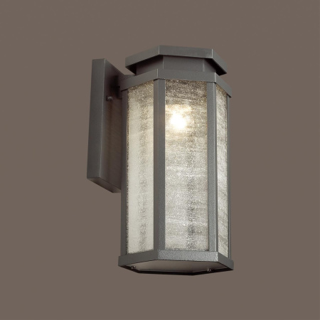 Уличный настенный св-к IP44 E27 100W 220V GINO темно-серый/белый ODEON LIGHT