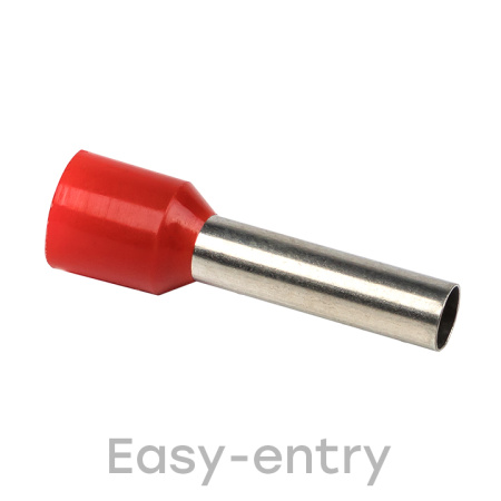 Наконечник штыревой втулочный изолированный НШвИ 10,0-18 (50шт) PROxima EKF