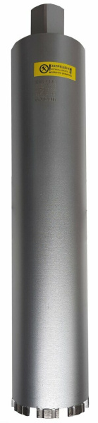 Коронка алмазная 92*450 Laser 1 1/4 UNC HD712 Hilberg