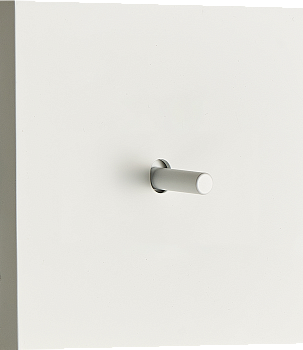 Donel N96 Переключатель перекрестный (с 3-х мест) на 1 тумблер, Цилиндр, 10AX 250V, Белый, серия DT