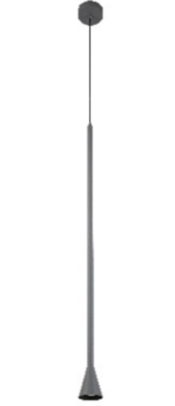 Подвесной светильник 1*GU10 40Вт Черный IP20 Arrow P064PL-01B Technical