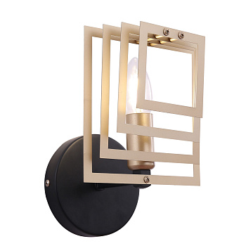 Бра 1*E14 40Вт Черный IP20 Fabiana FR5005WL-01B Freya