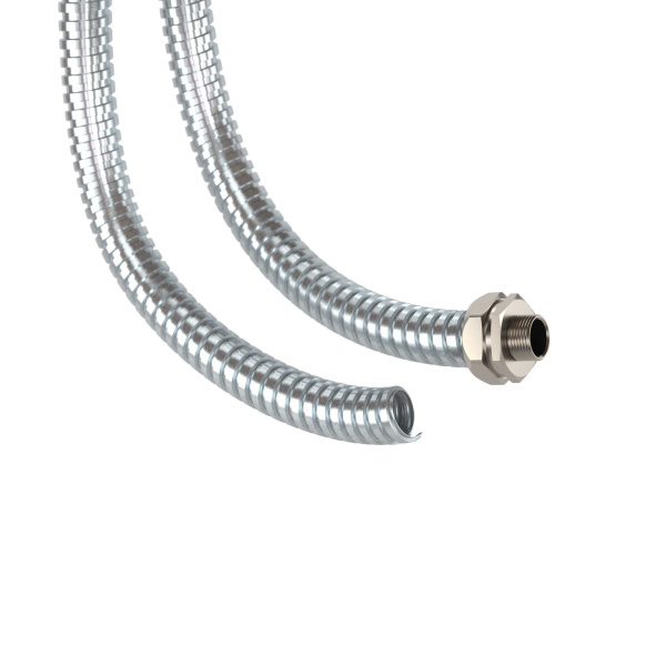 Металлорукав из оцинкованной стали DN 50мм, Dвн 50,5 мм, Dнар 54,5 мм, IP40, 25м DKC