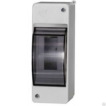 Корпус пластиковый КМПн 2/2 IP30 белый KREPTA 3 IEK