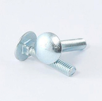 Винт с полукруглой головкой и квадратным подголовником М6х20 (DIN603) (100 шт/уп) Промрукав