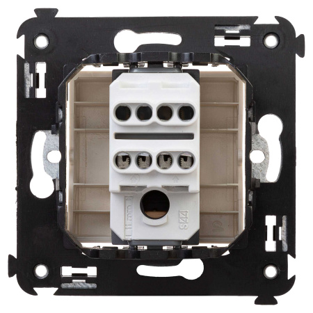 Перекрестный переключатель одноклавишный в стену, "Avanti", "Ванильная дымка" DKC