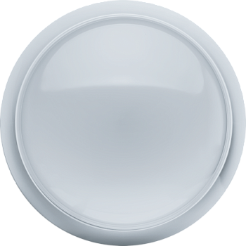 Светильник светодиодный ДБП-18w 4000K 1400Лм круглый пластиковый IP65 белый